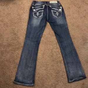 Amazing dark/ light jeans